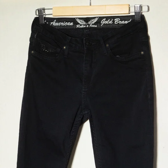 Robins Jean Black High Rise Skinny Jeans - Picture 3 of 9